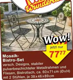 Wiglo Wunderland Mosaik-Bistro-Set Angebot