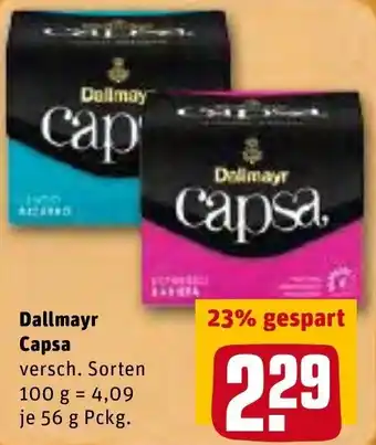 REWE Dallmayr Capsa 56g Angebot