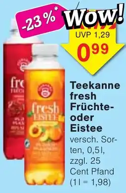 Wiglo Wunderland Teekanne fresh Früchte- oder Eistee Angebot