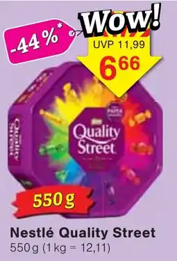 Wiglo Wunderland Nestlé Quality Street Angebot