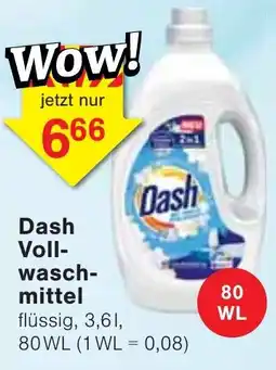 Wiglo Wunderland Dash Vollwaschmittel Angebot