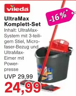 Wiglo Wunderland vileda UltraMax Komplett-Set Angebot