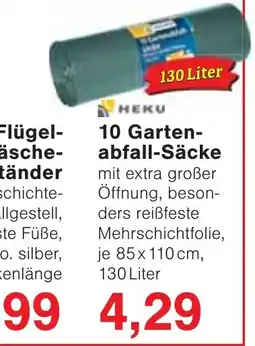 Wiglo Wunderland 10 Garten-abfall-Säcke Angebot