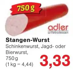 Wiglo Wunderland adler Stangen-Wurst Angebot