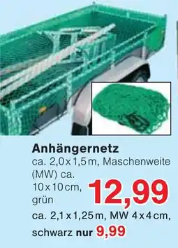 Wiglo Wunderland Anhängernetz Angebot