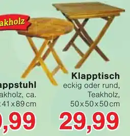 Wiglo Wunderland Klapptisch Angebot