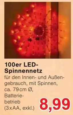 Wiglo Wunderland 100er LED-Spinnennetz Angebot