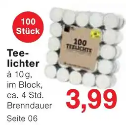 Wiglo Wunderland TEELICHT TEELICHT Angebot