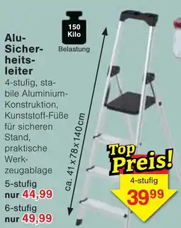 Wiglo Wunderland Alu-Sicherheitsleiter Angebot