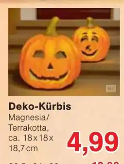 Wiglo Wunderland Deko-Kürbis Magnesia/Terrakotta Angebot