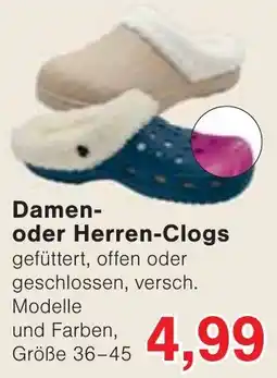 Wiglo Wunderland Damen- oder Herren-Clogs Angebot