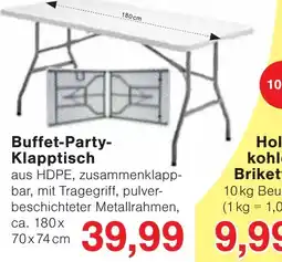 Wiglo Wunderland Buffet-Party-Klapptisch Angebot