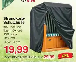 Wiglo Wunderland Strandkorb-Schutzhülle Angebot