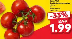 Kaufland Span./ital. Cocktailrispentomaten Angebot