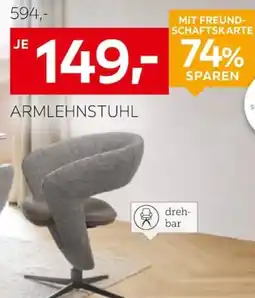 XXXLutz Novel armlehnstuhl Angebot