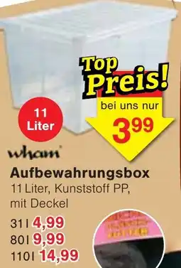 Wiglo Wunderland wham Aufbewahrungsbox Angebot