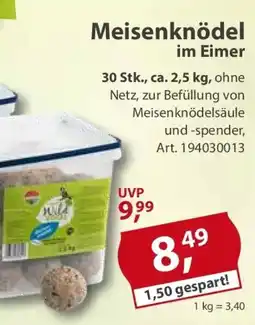 Sonderpreis Baumarkt Meisenknödel im Eimer Angebot