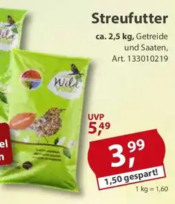 Sonderpreis Baumarkt Streufutter Angebot
