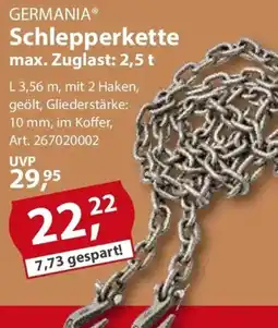 Sonderpreis Baumarkt GERMANIA Schlepperkette max. Zuglast: 2,5 t Angebot
