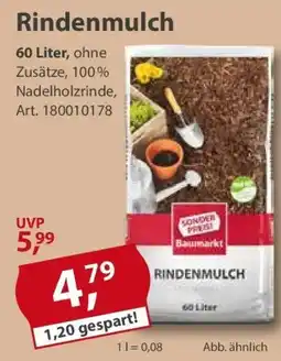 Sonderpreis Baumarkt Rindenmulch Angebot