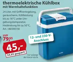 Sonderpreis Baumarkt thermoelektrische Kühlbox mit Warmhaltefunktion Angebot