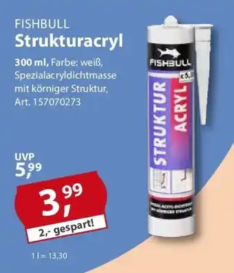 Sonderpreis Baumarkt FISHBULL Strukturacryl Angebot