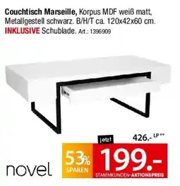 Zurbrüggen Couchtisch Marseille Angebot