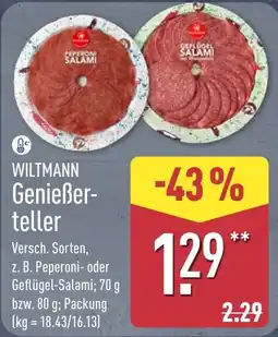 Aldi Nord WILTMANN Genießer-teller Angebot
