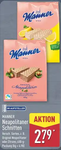 Aldi Nord MANNER Neapolitaner Schnitten Angebot
