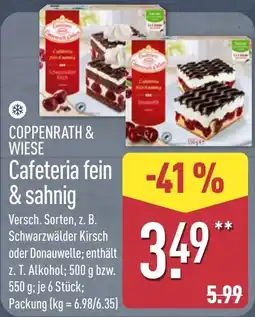 Aldi Nord COPPENRATH & WIESE Cafeteria fein & sahnig Angebot