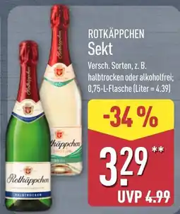 Aldi Nord ROTKÄPPCHEN Sekt Angebot