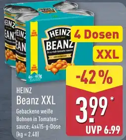 Aldi Nord HEINZ Beanz XXL Angebot