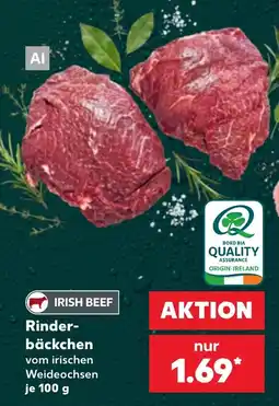 Kaufland IRISH BEEF Rinder-bäckchen Angebot