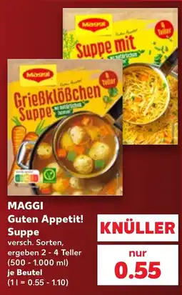 Kaufland MAGGI Suppe Angebot