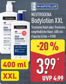 Aldi Nord Neutrogena Bodylotion XXL Angebot