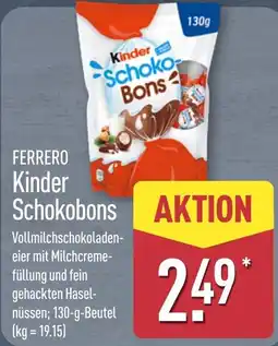 Aldi Nord FERRERO Kinder Schokobons Angebot