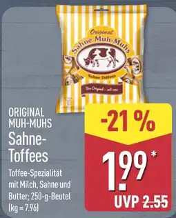 Aldi Nord Original Muh-Muhs Sahne-Toffees Angebot