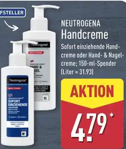 Aldi Nord Neutrogena Handcreme Angebot