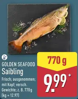 Aldi Nord GOLDEN SEAFOOD Saibling Angebot