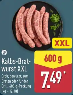 Aldi Nord Kalbs-Bratwurst XXL Angebot