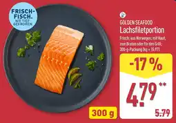 Aldi Nord GOLDEN SEAFOOD Lachsfiletportion Angebot
