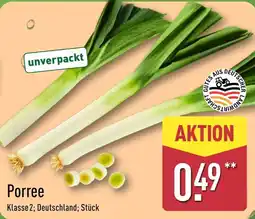 Aldi Nord Porree Angebot