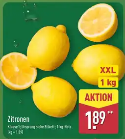 Aldi Nord Zitronen Angebot