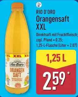 Aldi Nord RIO D'ORO Orangensaft XXL Angebot