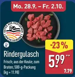 Aldi Nord Rindergulasch Angebot