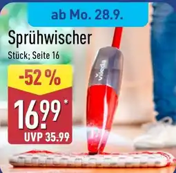 Aldi Nord Sprühwischer Vileda Angebot
