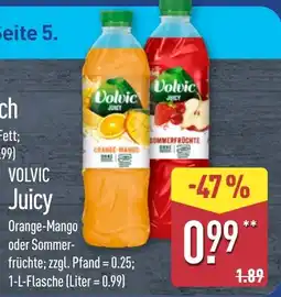 Aldi Nord Volvic Juicy Angebot
