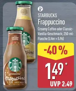 Aldi Nord STARBUCKS Frappuccino Angebot