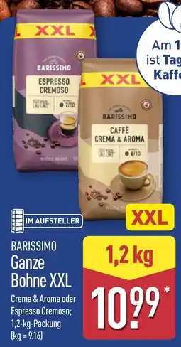 Aldi Nord BARISSIMO Ganze Bohne XXL Angebot