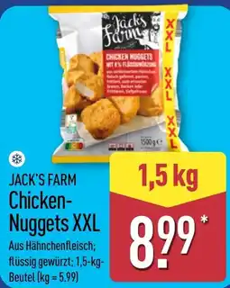 Aldi Nord JACK'S FARM Chicken-Nuggets XXL Angebot